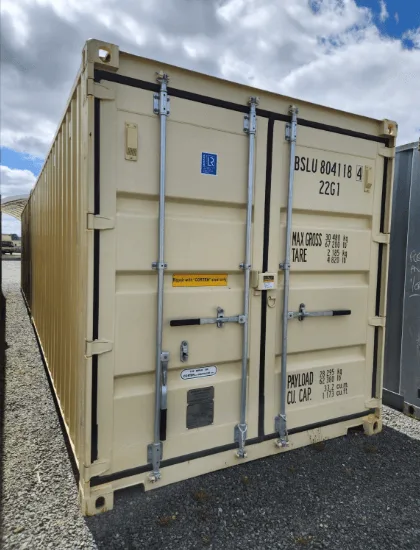 20ft Beige Shipping Container