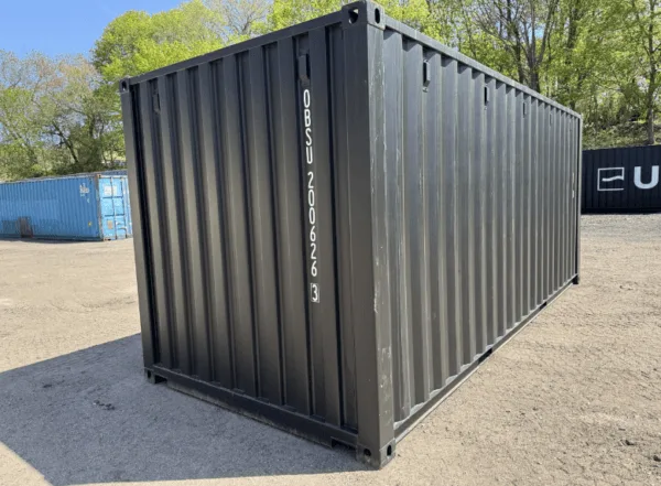 20 x 8 New Black Shipping / Storage Container