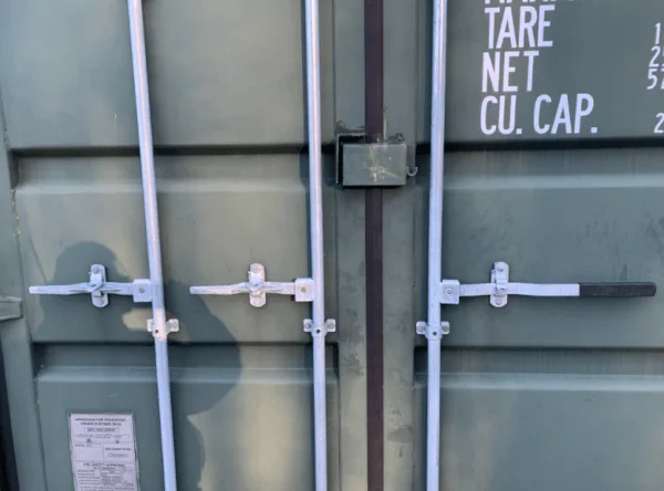 10ft green High Cube shipping container