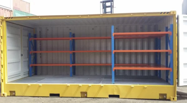 20ft Sea Container Storage Shelving