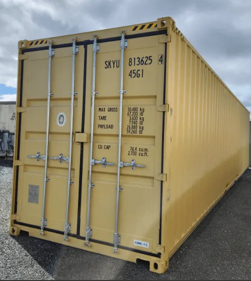 40ft High Cube Shipping Container