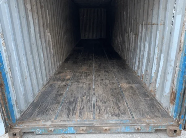 40 x 8 x 9.5 High Cube used shipping container