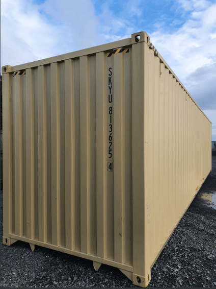 20ft Beige Shipping Container - Image 5
