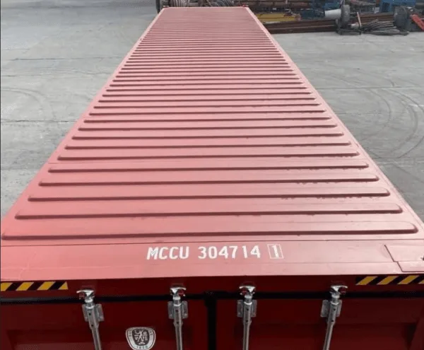 30FT USED SHIPPING CONTAINER – CUT DOWN