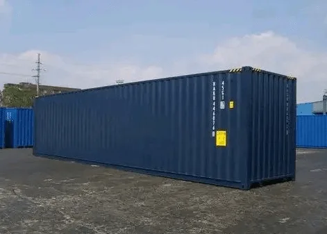 40FT SHIPPING CONTAINER BLUE RAL 5013