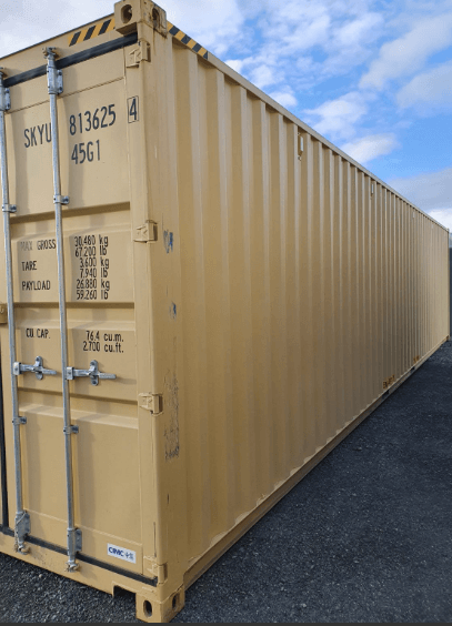 20ft Beige Shipping Container - Image 2