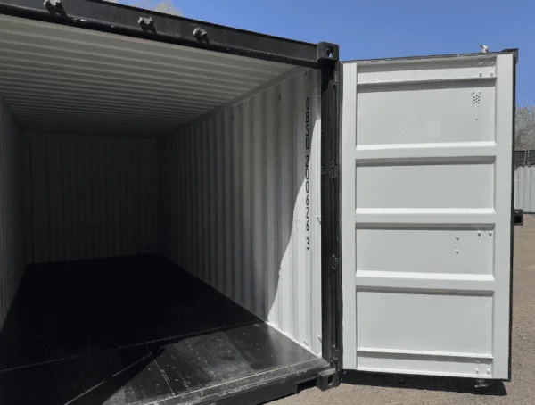 20 x 8 New Black Shipping / Storage Container