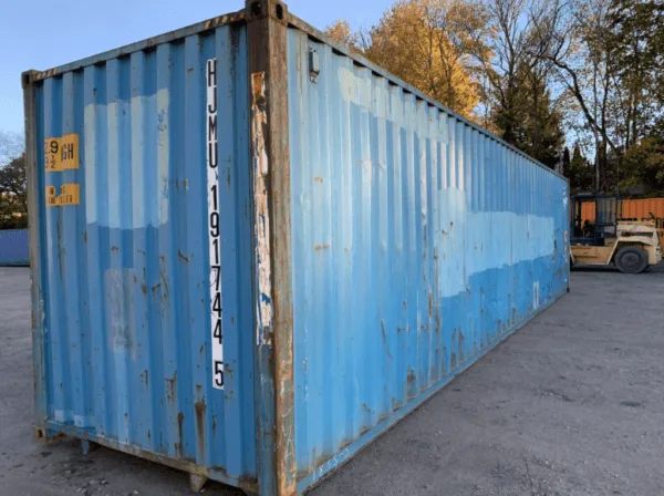 40 x 8 x 9.5 High Cube used shipping container