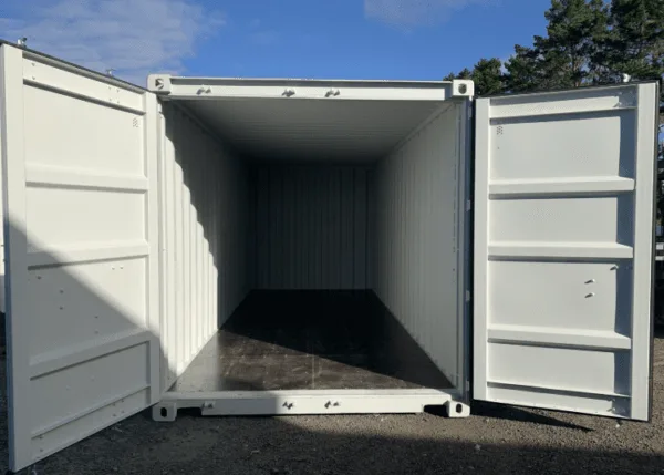 20ft Light Grey One Trip Shipping Container