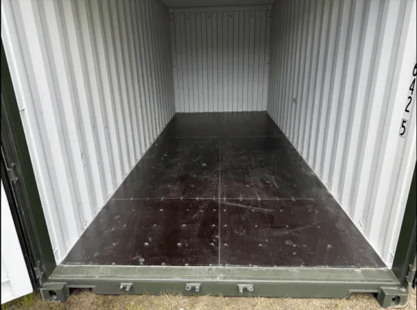 20 x 8 x 8.5 Green Shipping / Storage Container