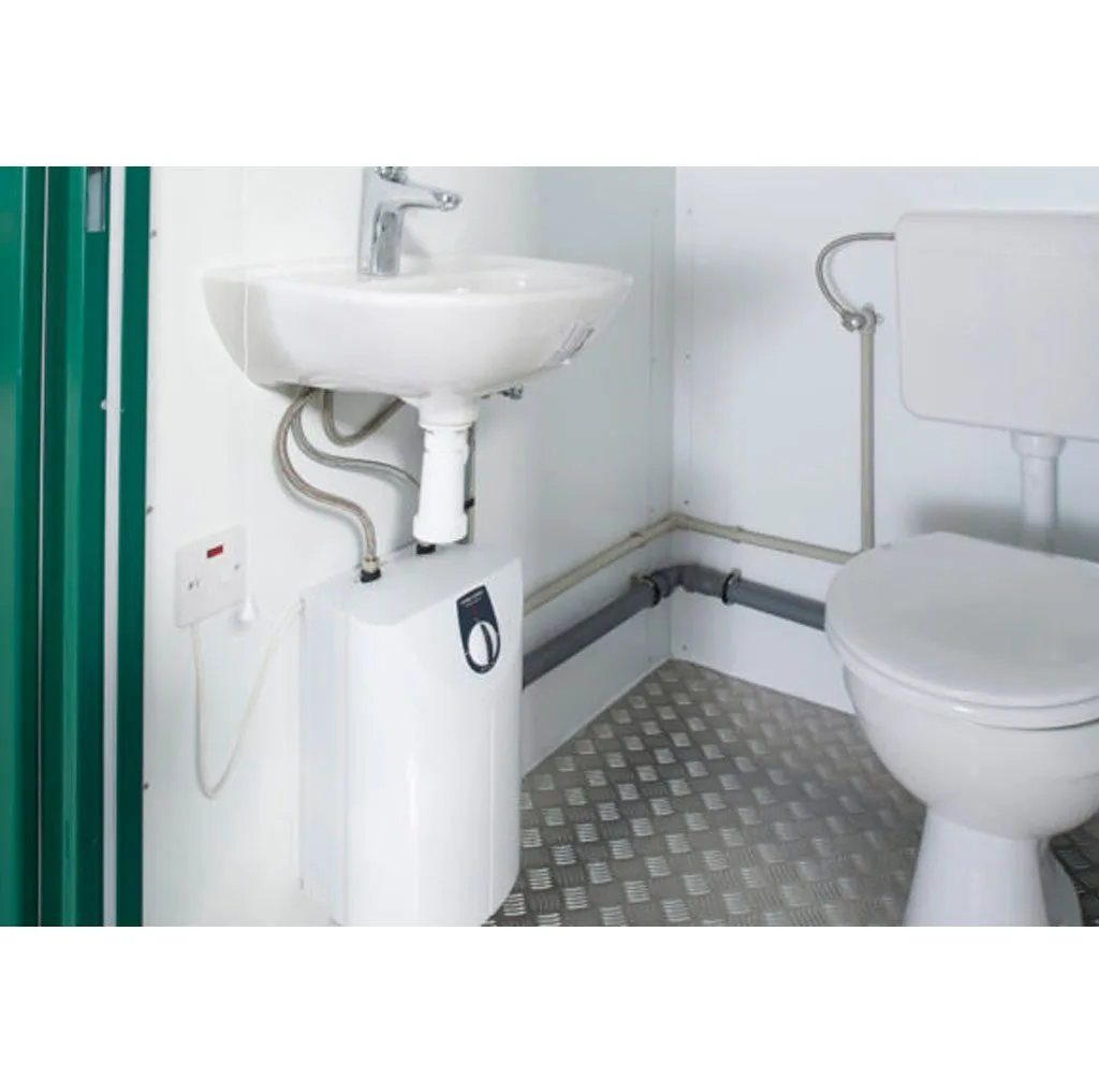 1+1 Double Mains Toilet 8Ft x 5Ft (Green)