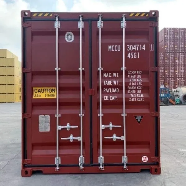 40ft High Cube Tunnel Containers