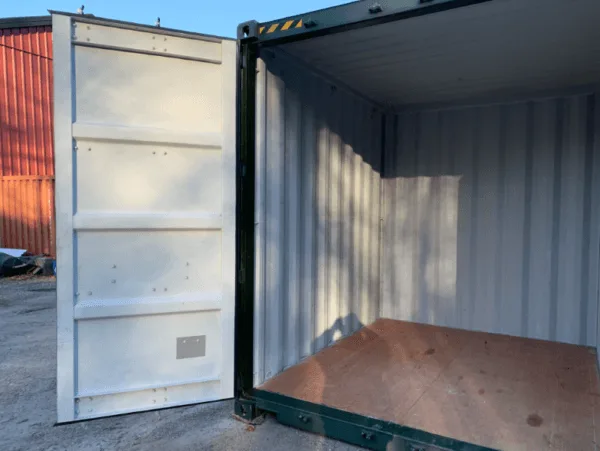 10ft green High Cube shipping container